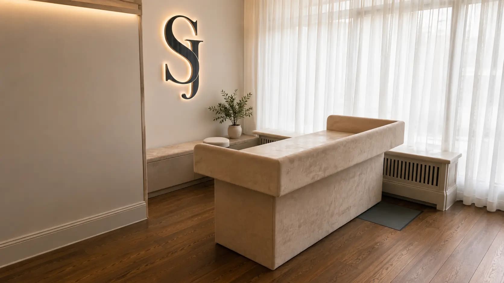 Bespoke commercial sofa and contract seating project by Sofa N More in London