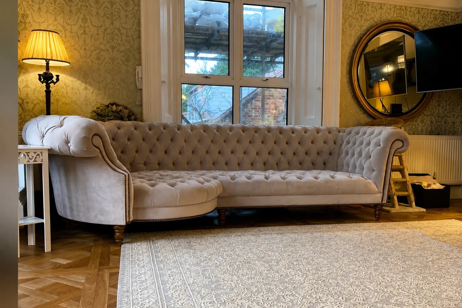 Bespoke 4.5 Metre Sofa Made in Our London Workshop